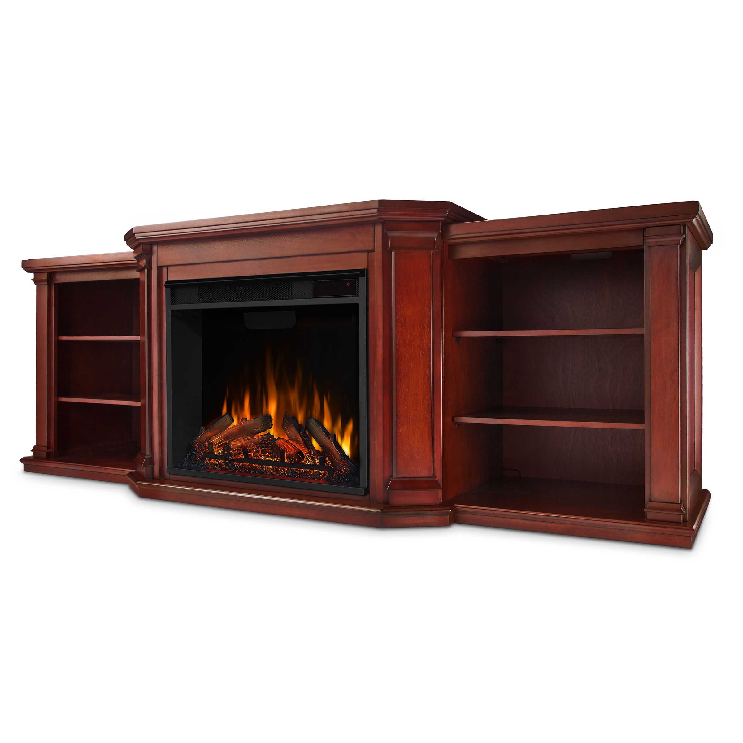Real Flame 75 Inch Valmont Electric Fireplace TV Stand