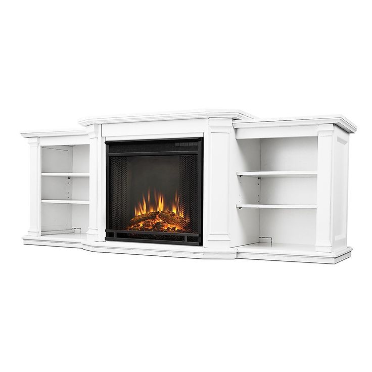 Real Flame 75 Inch Valmont Electric Fireplace TV Stand