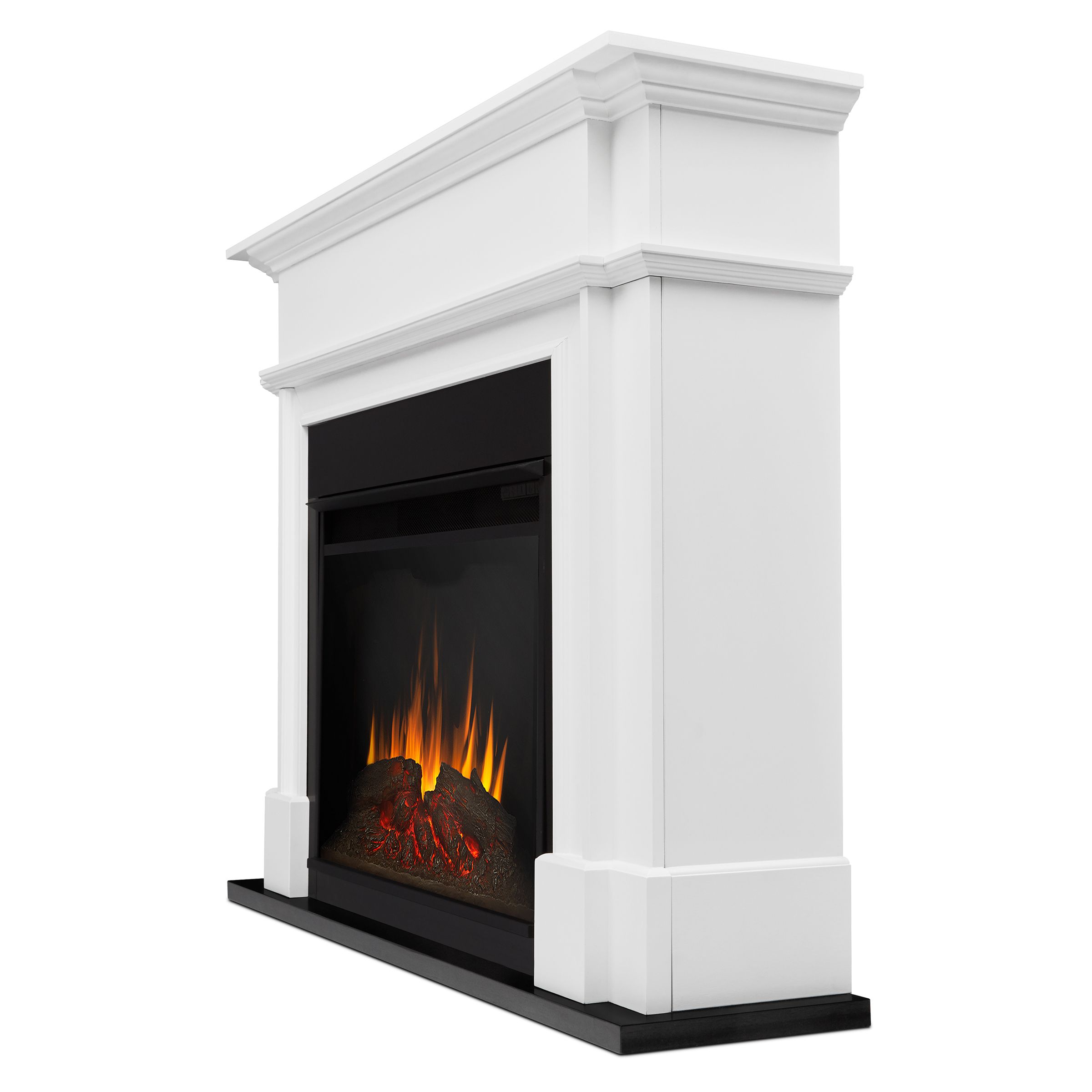 Real Flame 55 Inch Harlan Grand Electric Fireplace with Mantel