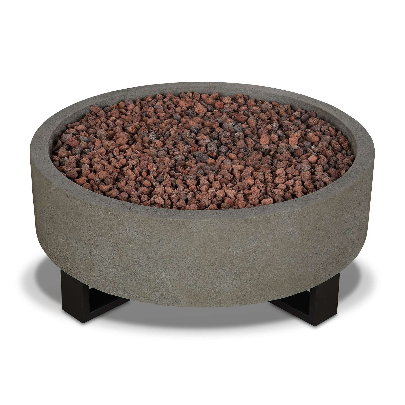 Real Flame 40 Inch Idledale Propane Fire Bowl