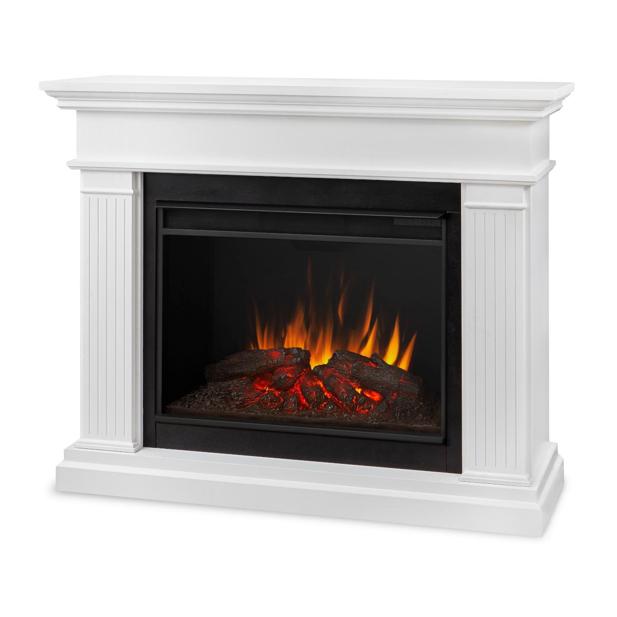Real Flame 56 Inch Centennial Grand Electric Fireplace with Mantel