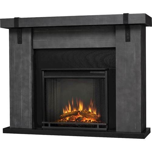 Real Flame 49 Inch Aspen Electric Fireplace with Mantel