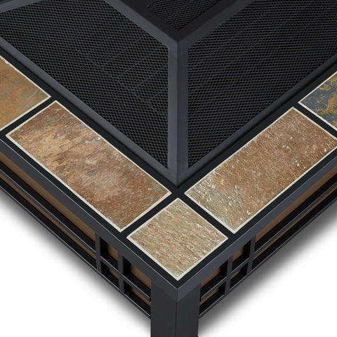Real Flame 44 Inch Hamilton Wood Burning Fire Pit