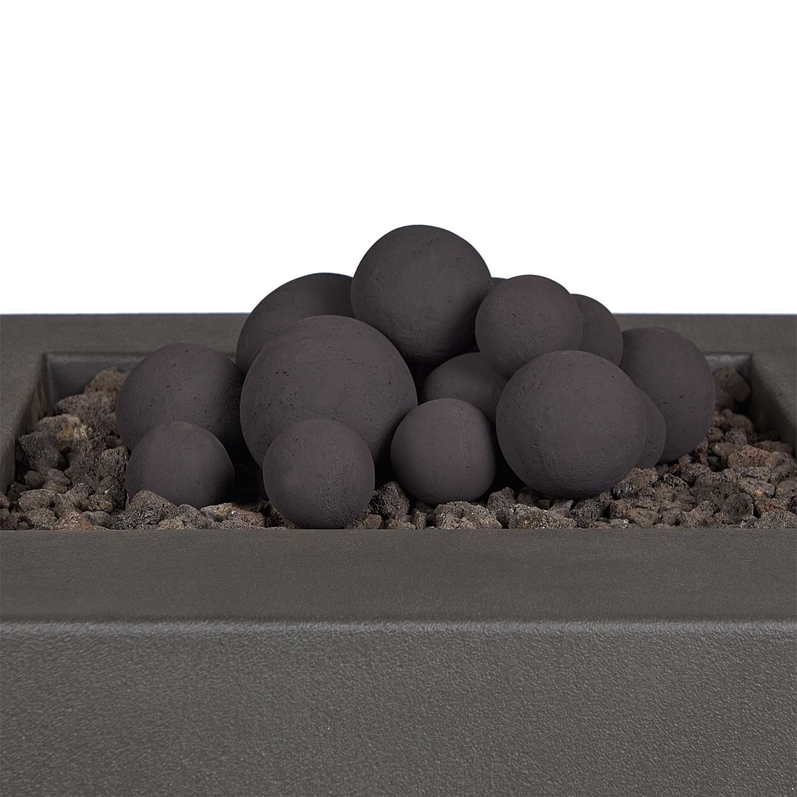 Real Flame 20 Piece Outdoor Gas Fire Pit Sphere Set