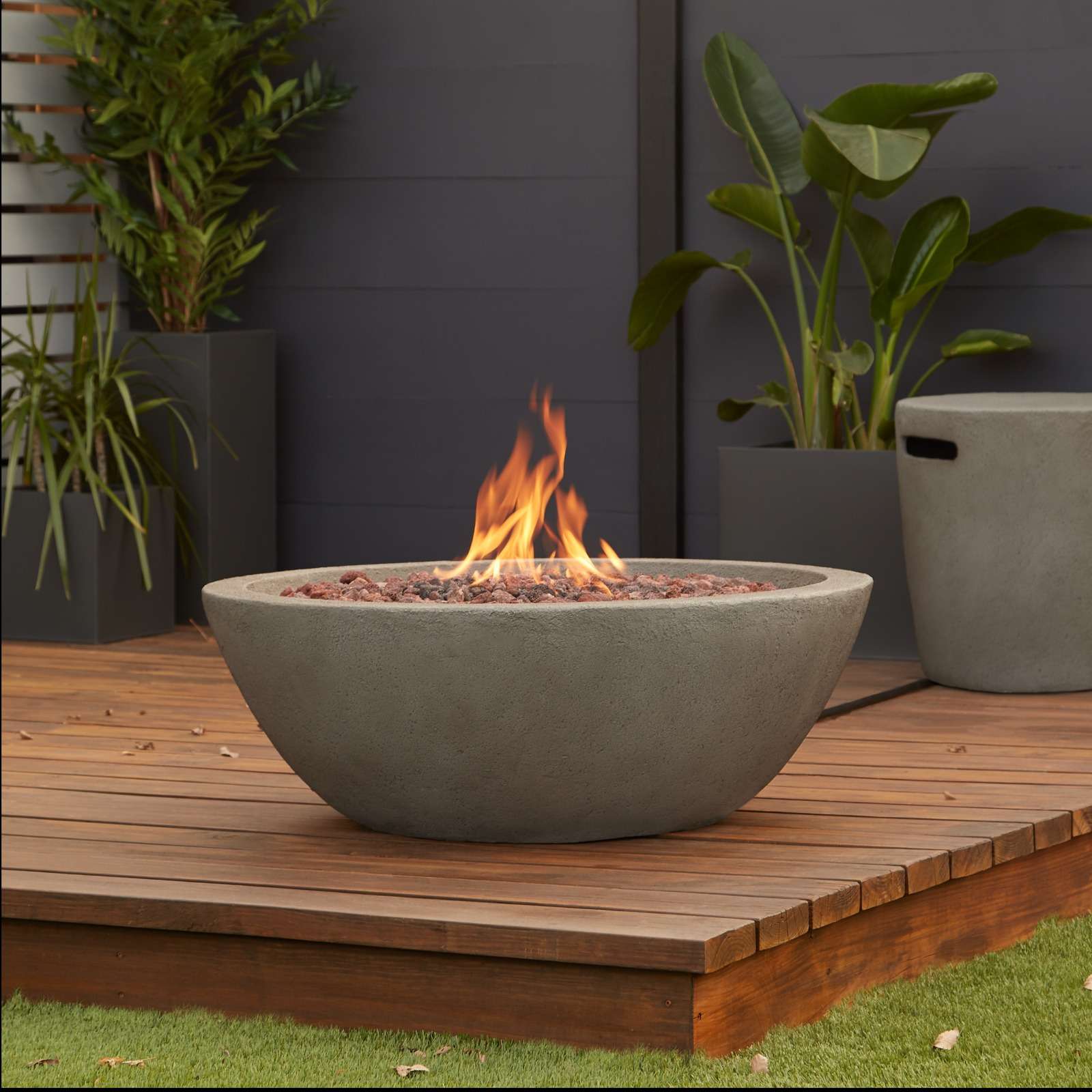 Real Flame 37 Inch Riverside Propane Fire Bowl