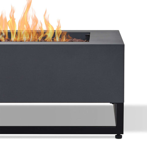 Real Flame 36 Inch Blake Square Propane Fire Table