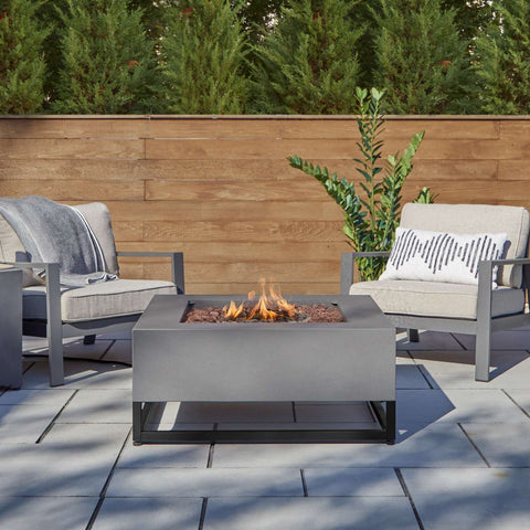 Real Flame 36 Inch Blake Square Propane Fire Table