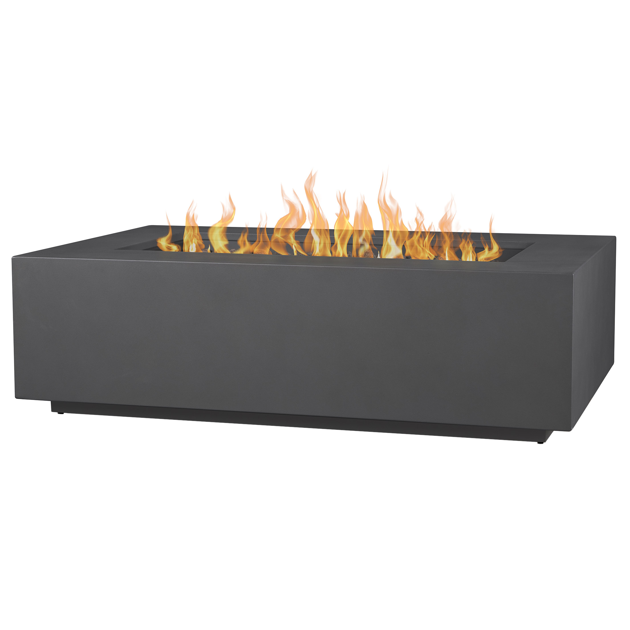 Real Flame 50 Inch Aegean Rectangle Propane Fire Table