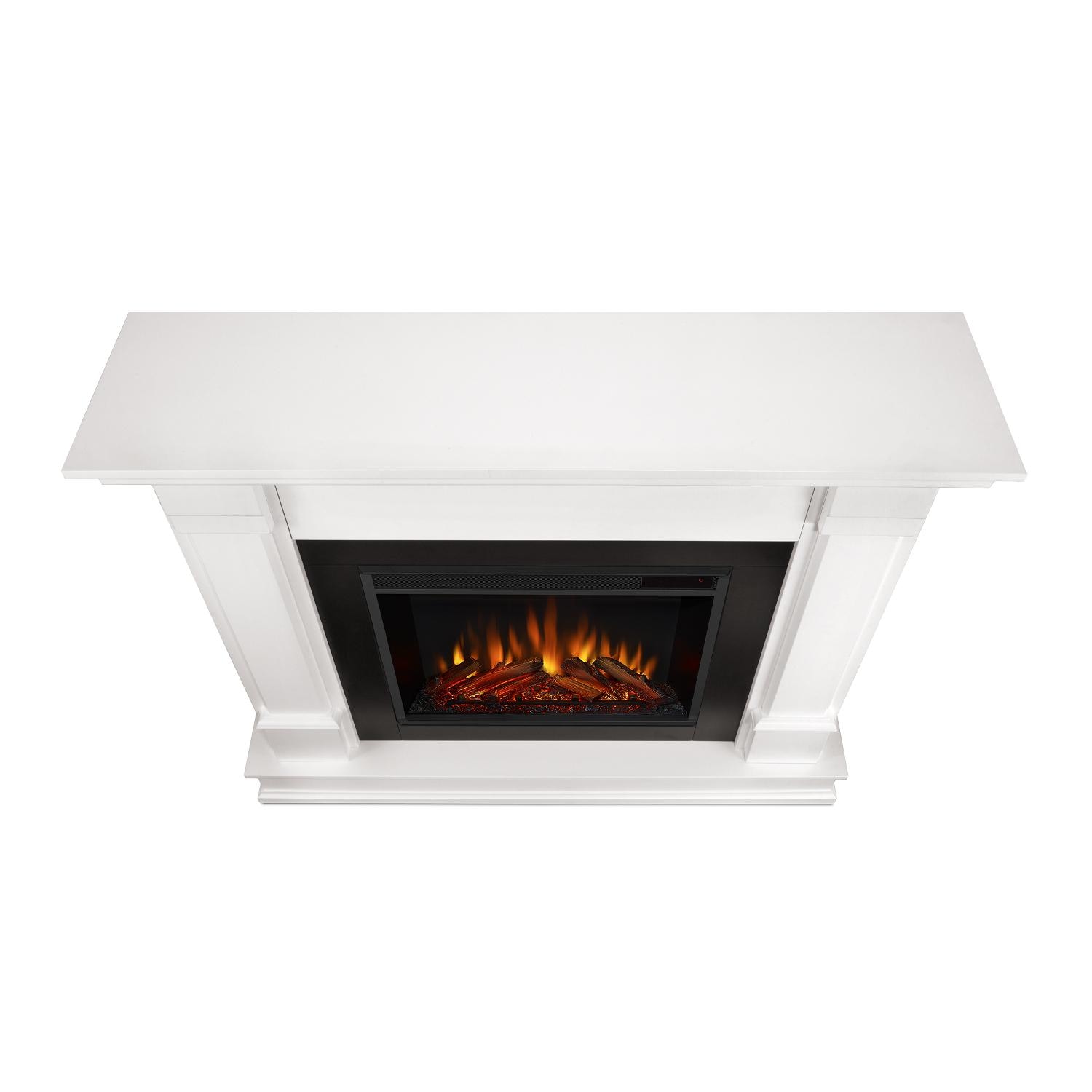 Real Flame 48 Inch Silverton Electric Fireplace with Mantel