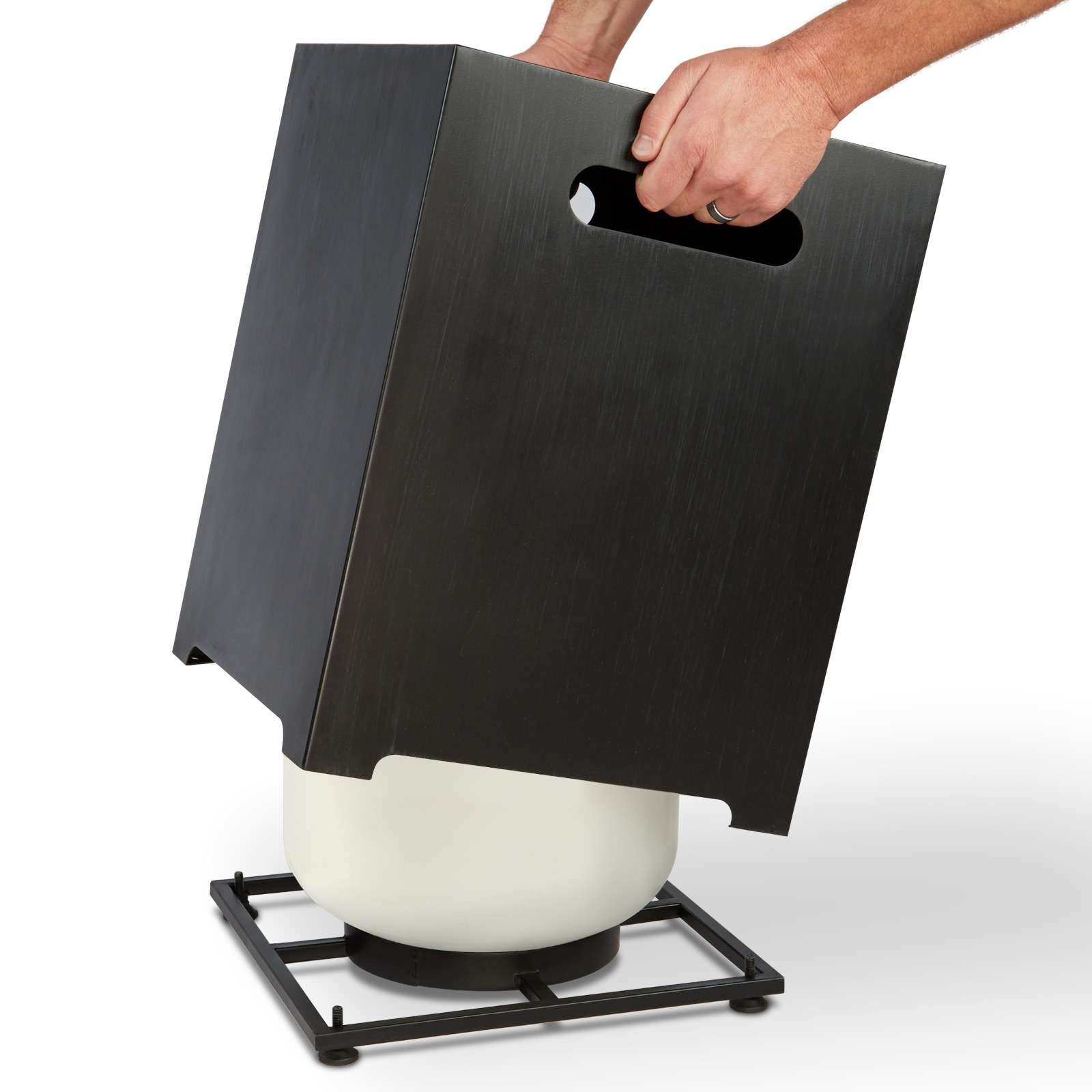 Real Flame 15 Inch Matching Propane Tank Cover for Lanesboro Fire Table