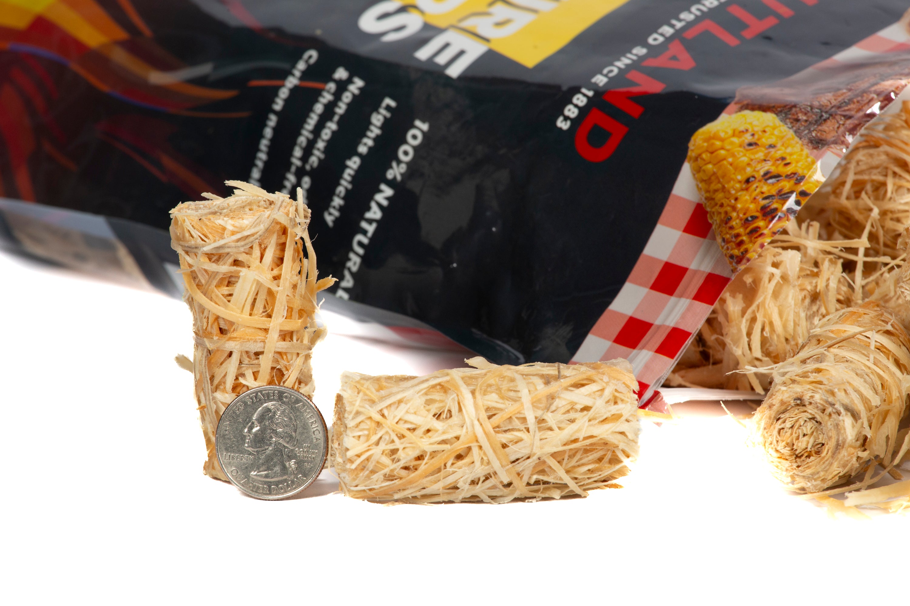 Rutland Safe Lite Wood Wool Fire Starter - Set of 32