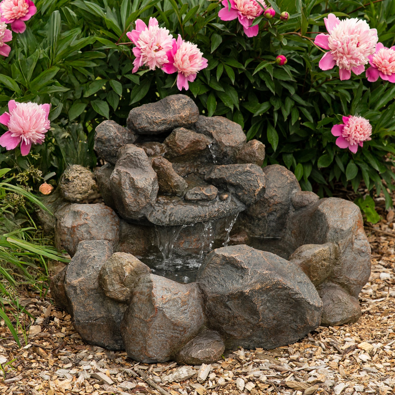 Sunnydaze 18 Inch Rocky Ravine Fountain