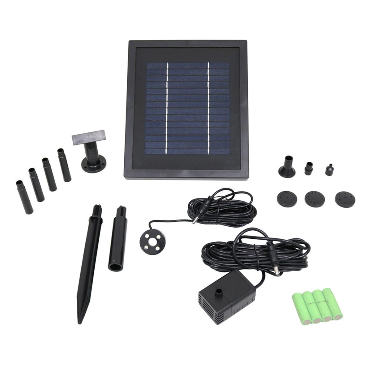 Sunnydaze 27 Inch Florence Solar Wall Fountain with Battery Backup