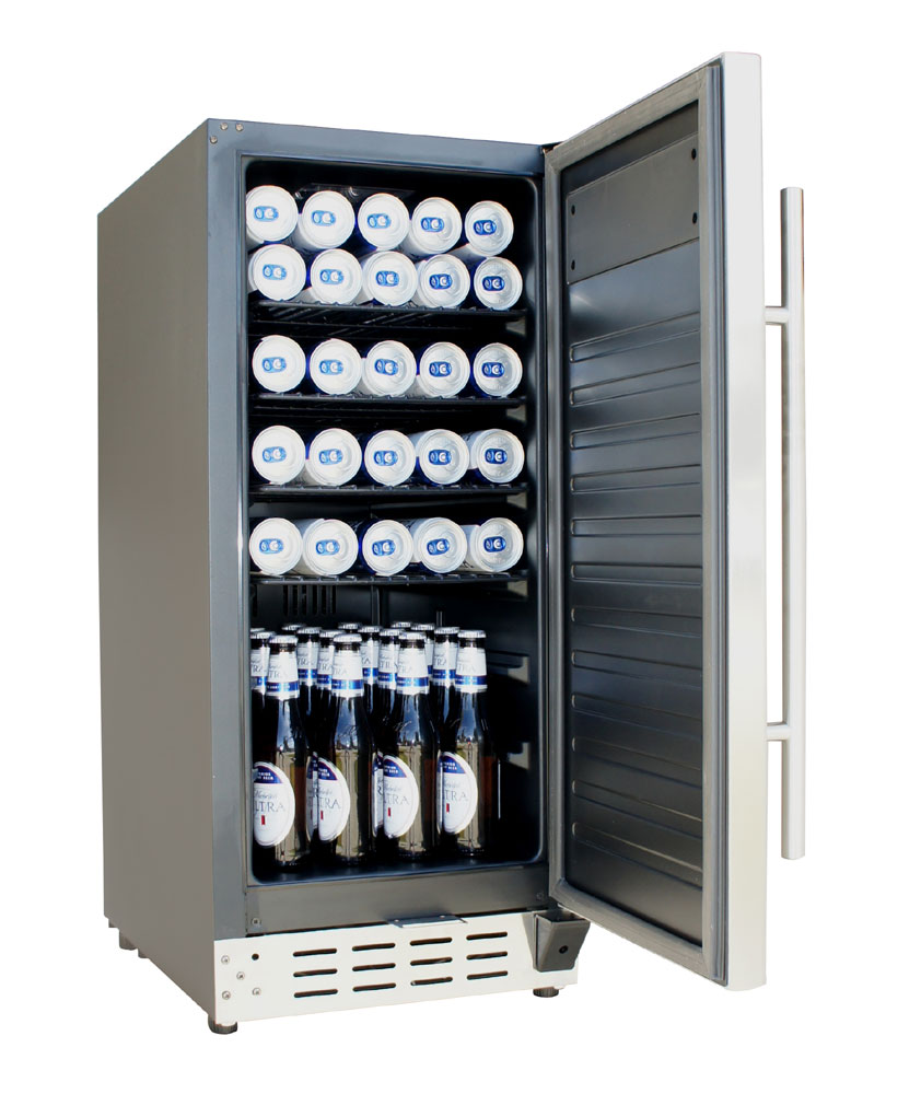 Sunpentown 2.9 Cubic Feet Stainless Steel Under-Counter Beer Froster