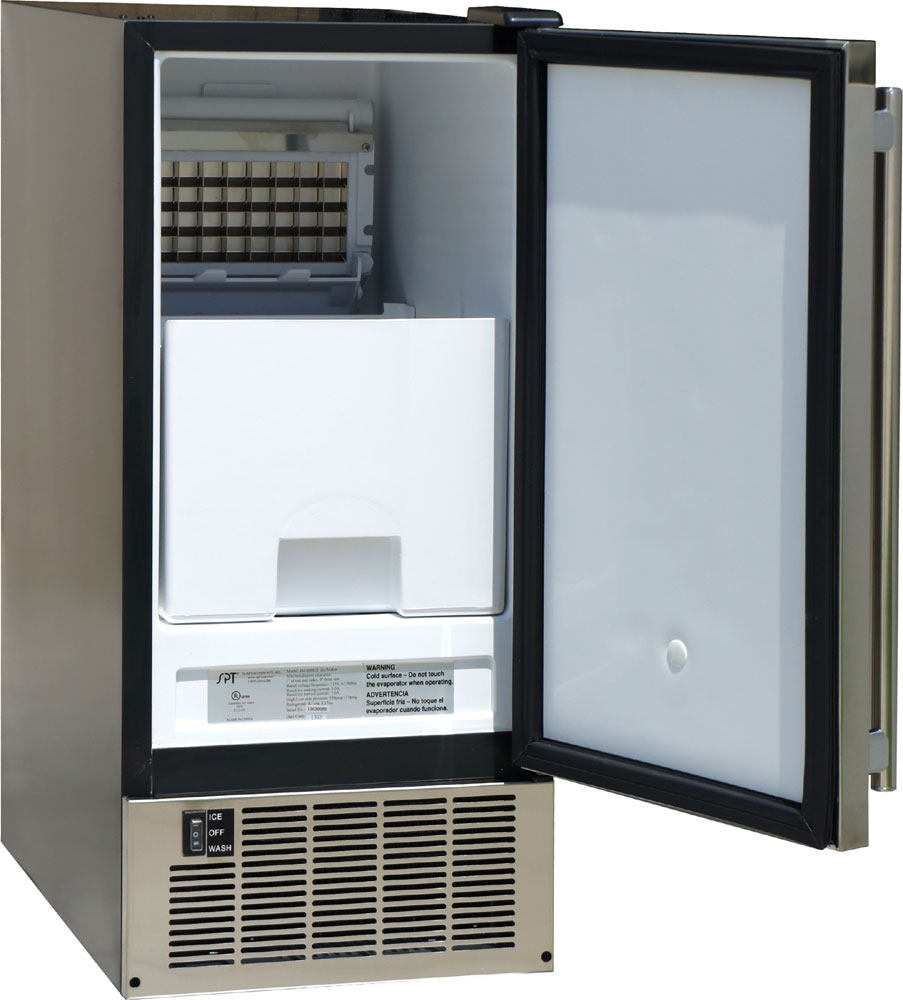 Sunpentown Under-Counter Ice Maker - 50 Pounds