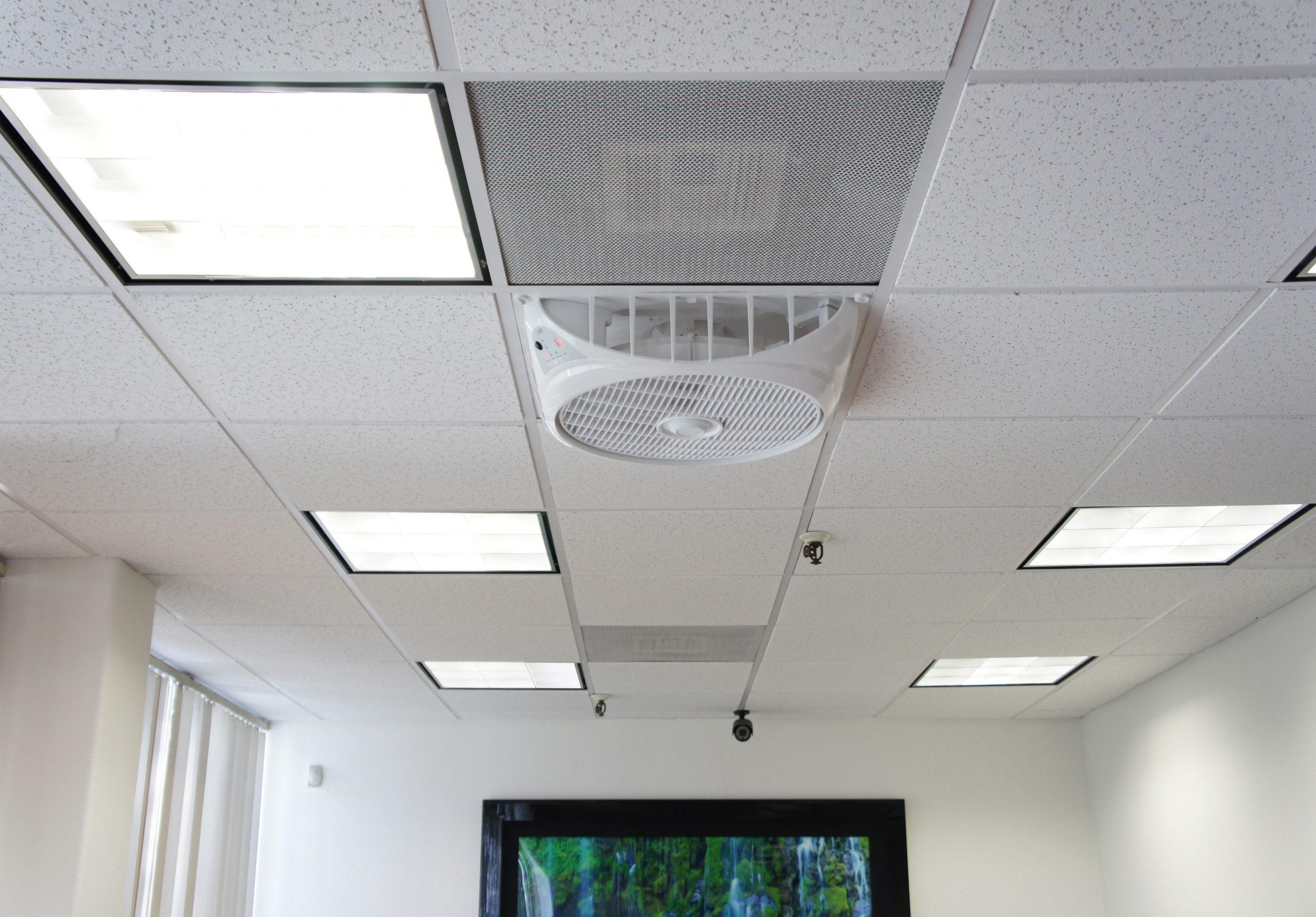 Sunpentown 16 Inch DC-Motor Drop Ceiling Fan