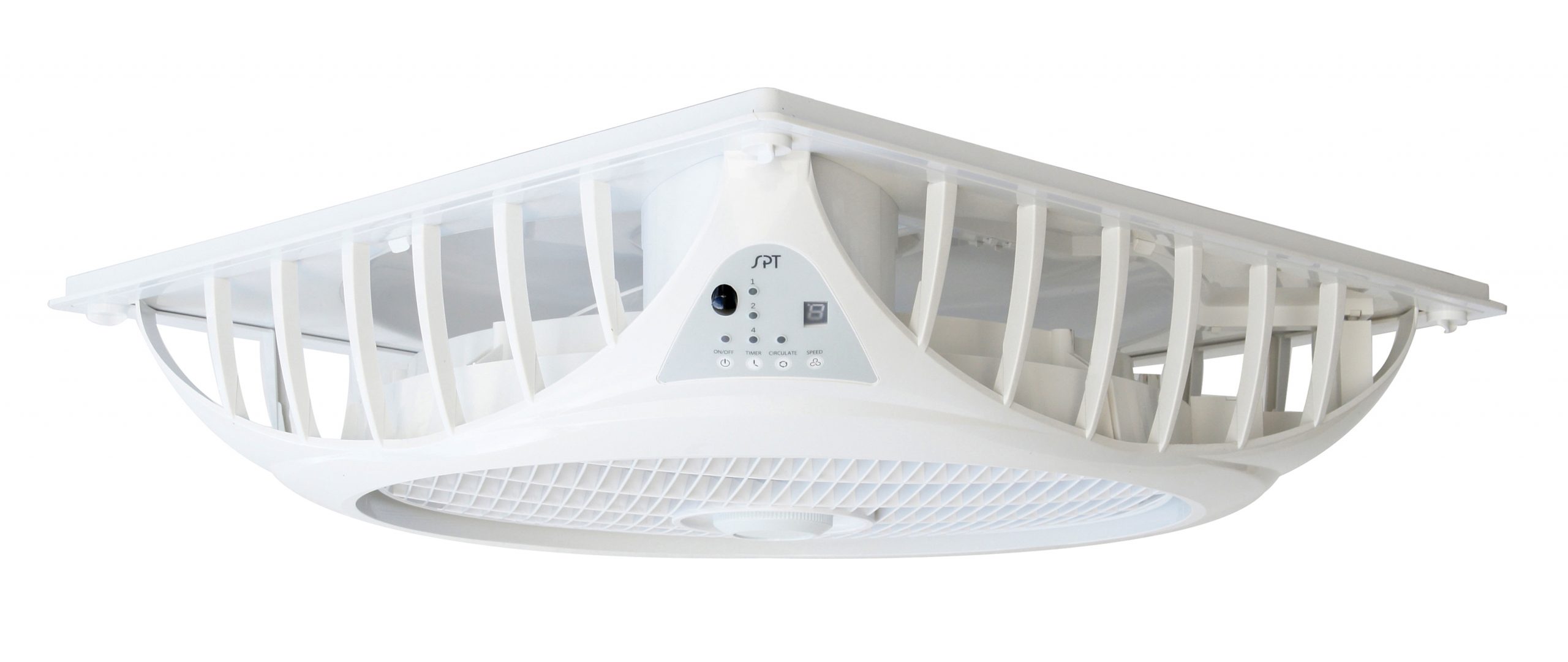Sunpentown 16 Inch DC-Motor Drop Ceiling Fan