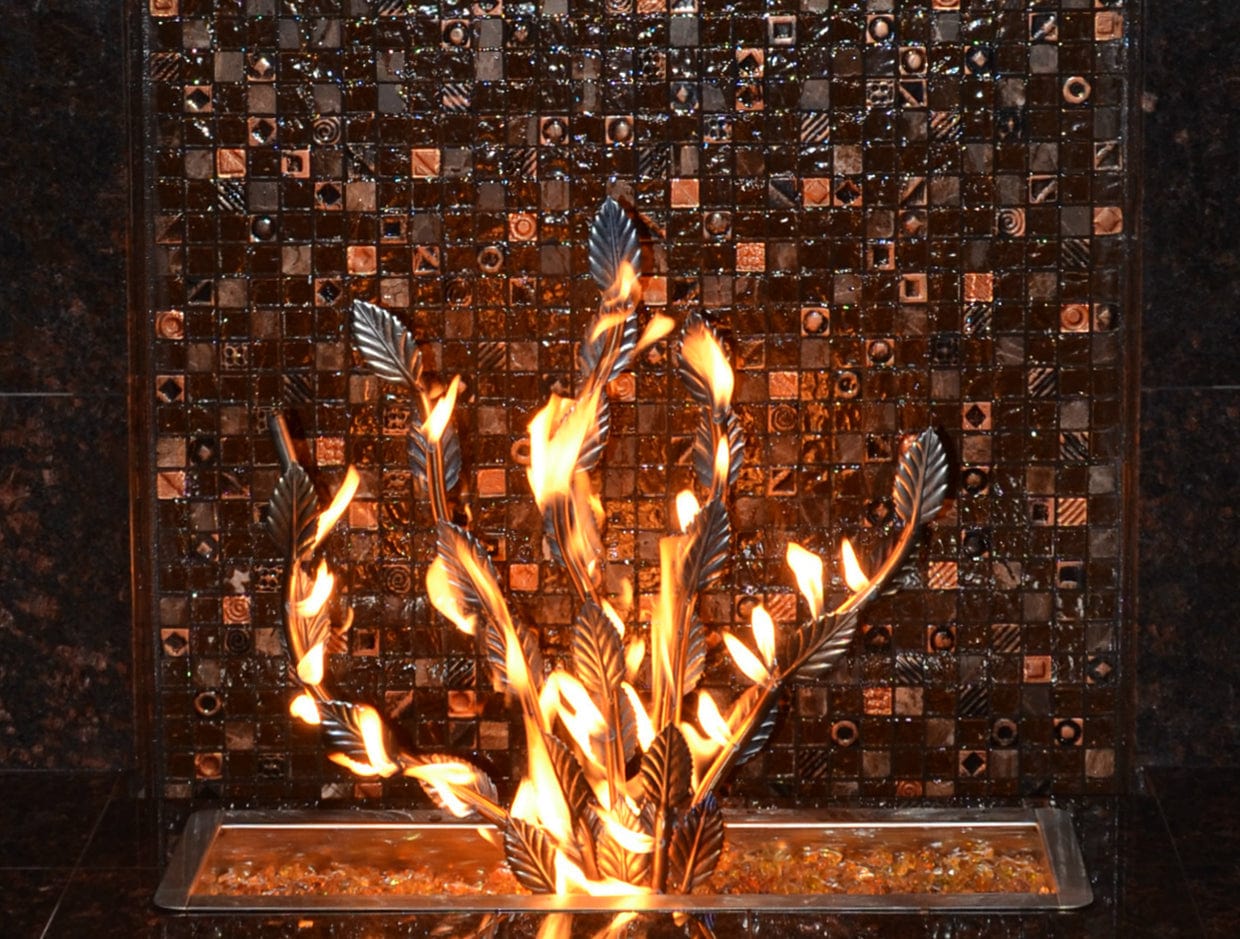 The Outdoor Plus 24 Inch Stainless Steel Fire Tree Burner