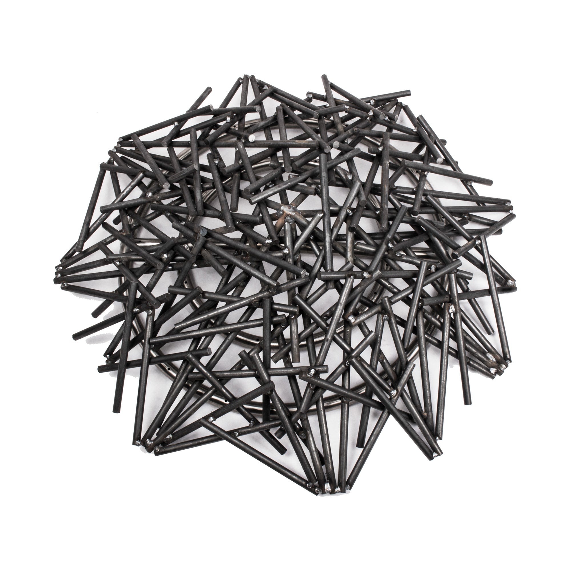 The Outdoor Plus 48 Inch Bird's Nest Gas Fire Pit Ornament and Burner