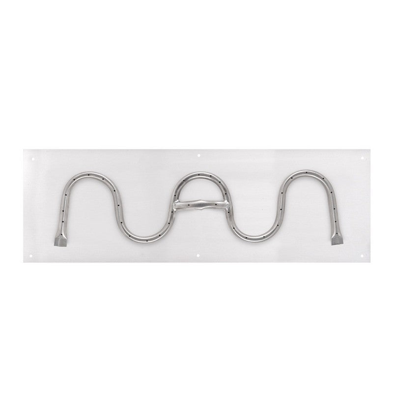 The Outdoor Plus 24 x 18 Inch Switchback Rectangular Flat Pan Burner Kit