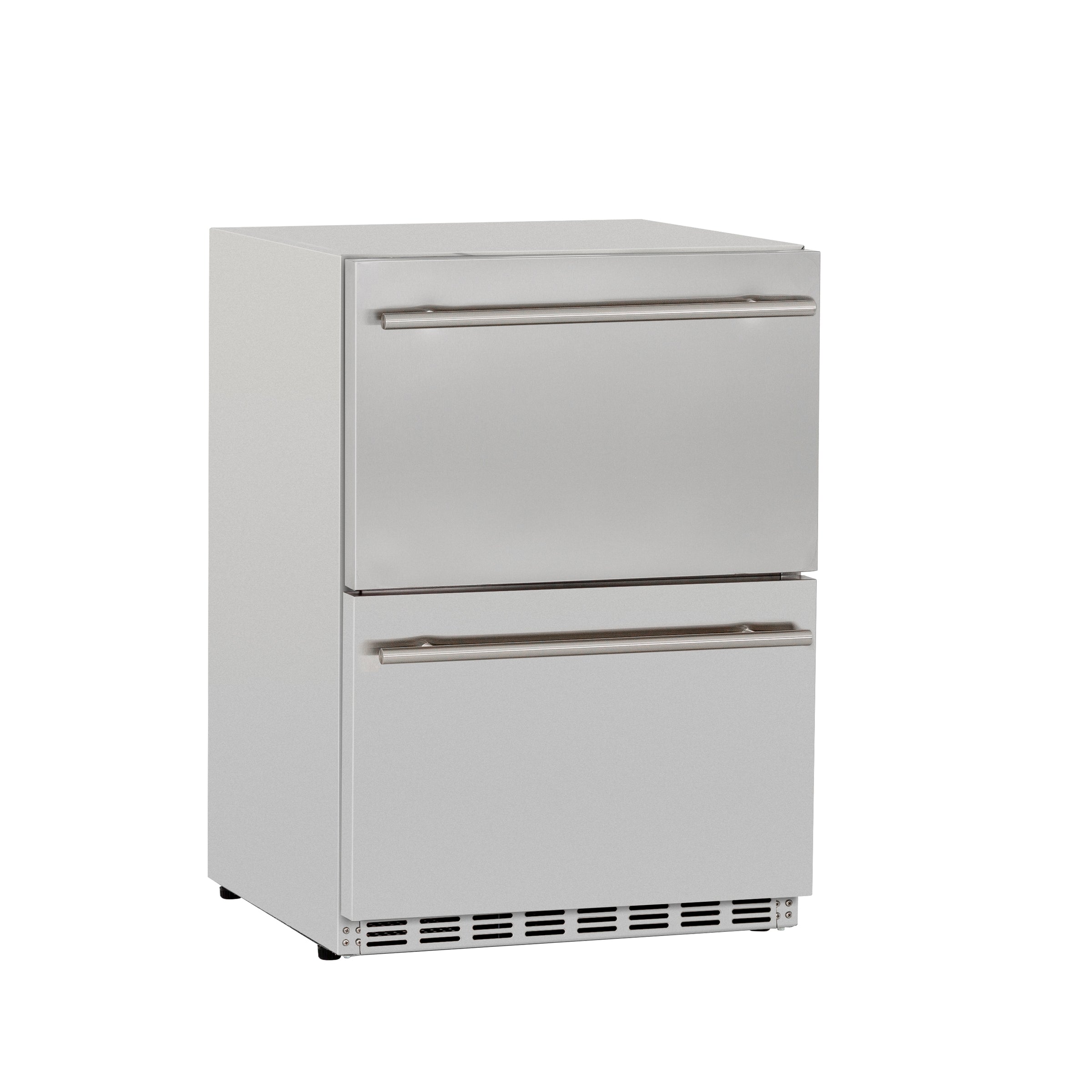 TrueFlame 24 Inch Double Drawer Outdoor Refrigerator