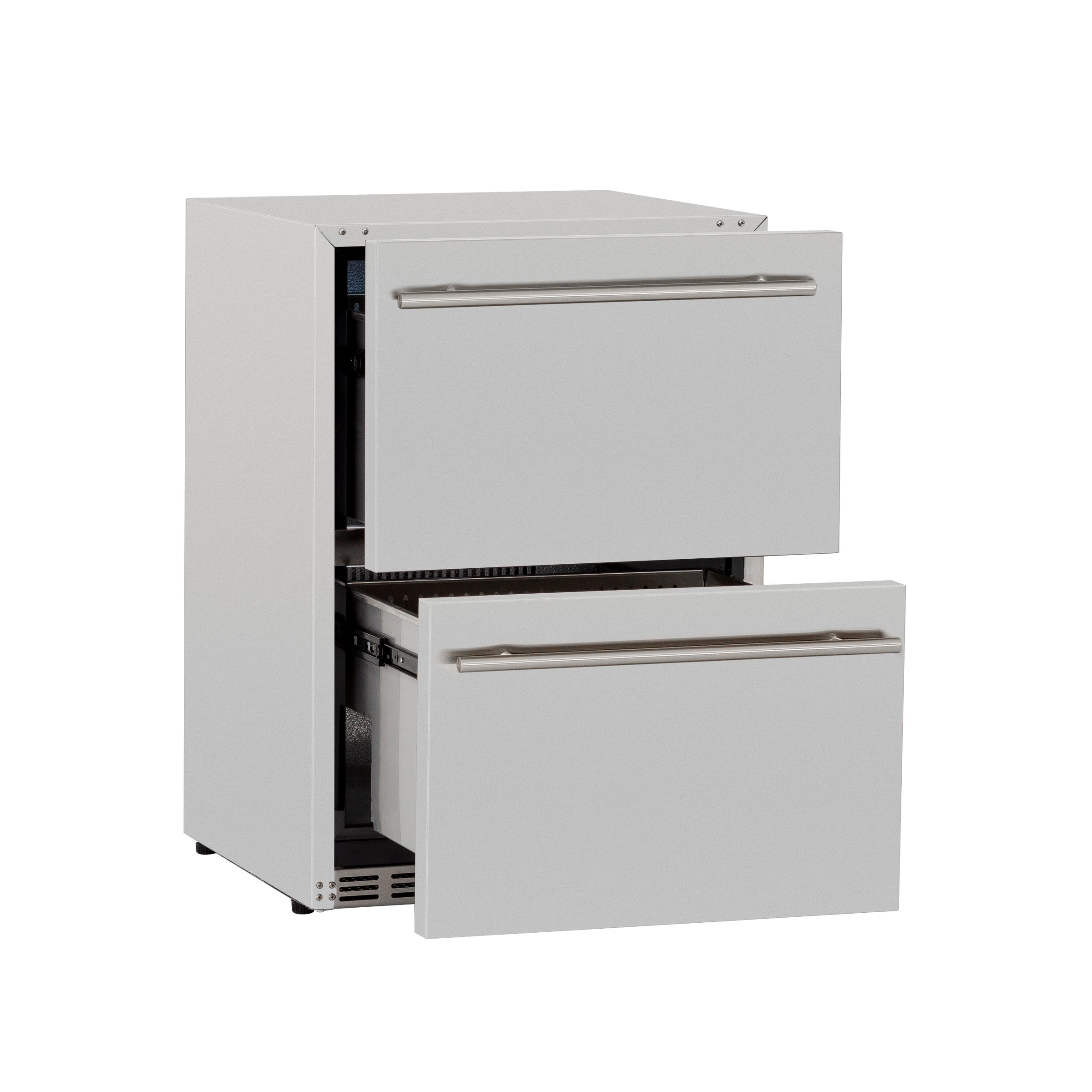 TrueFlame 24 Inch Double Drawer Outdoor Refrigerator