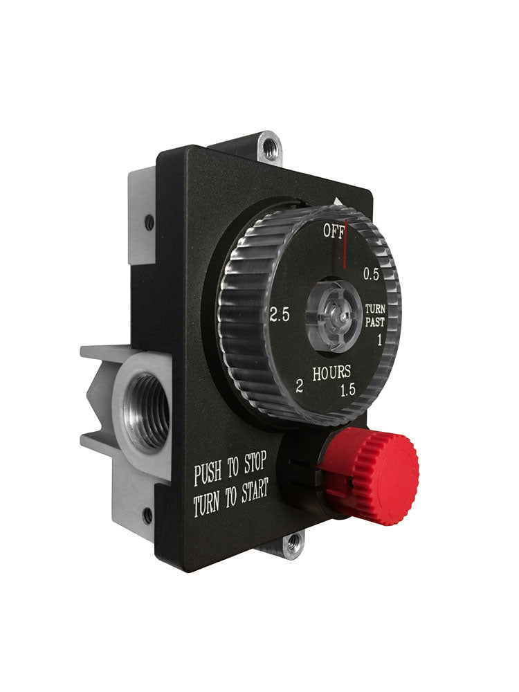 TrueFlame Mechanical Gas Timer with Manual Emergency Shut-Off