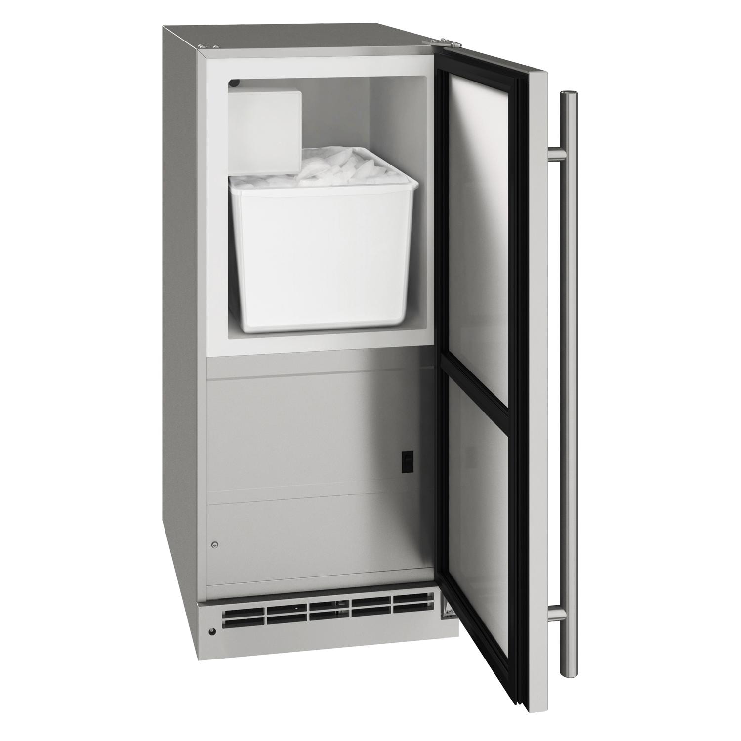 U-Line 15 Inch Outdoor Crescent Ice Machine