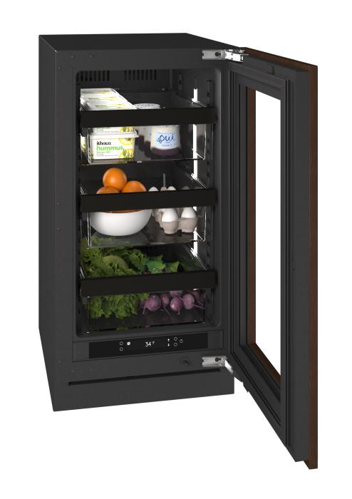 U-Line 18 Inch URRE415 Reversible Hinge Refrigerator