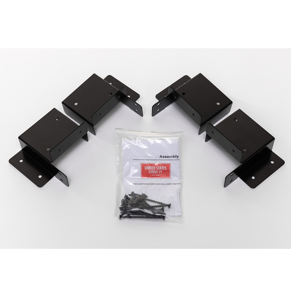 US Stove Company Adjustable Log Rack Brackets Kit