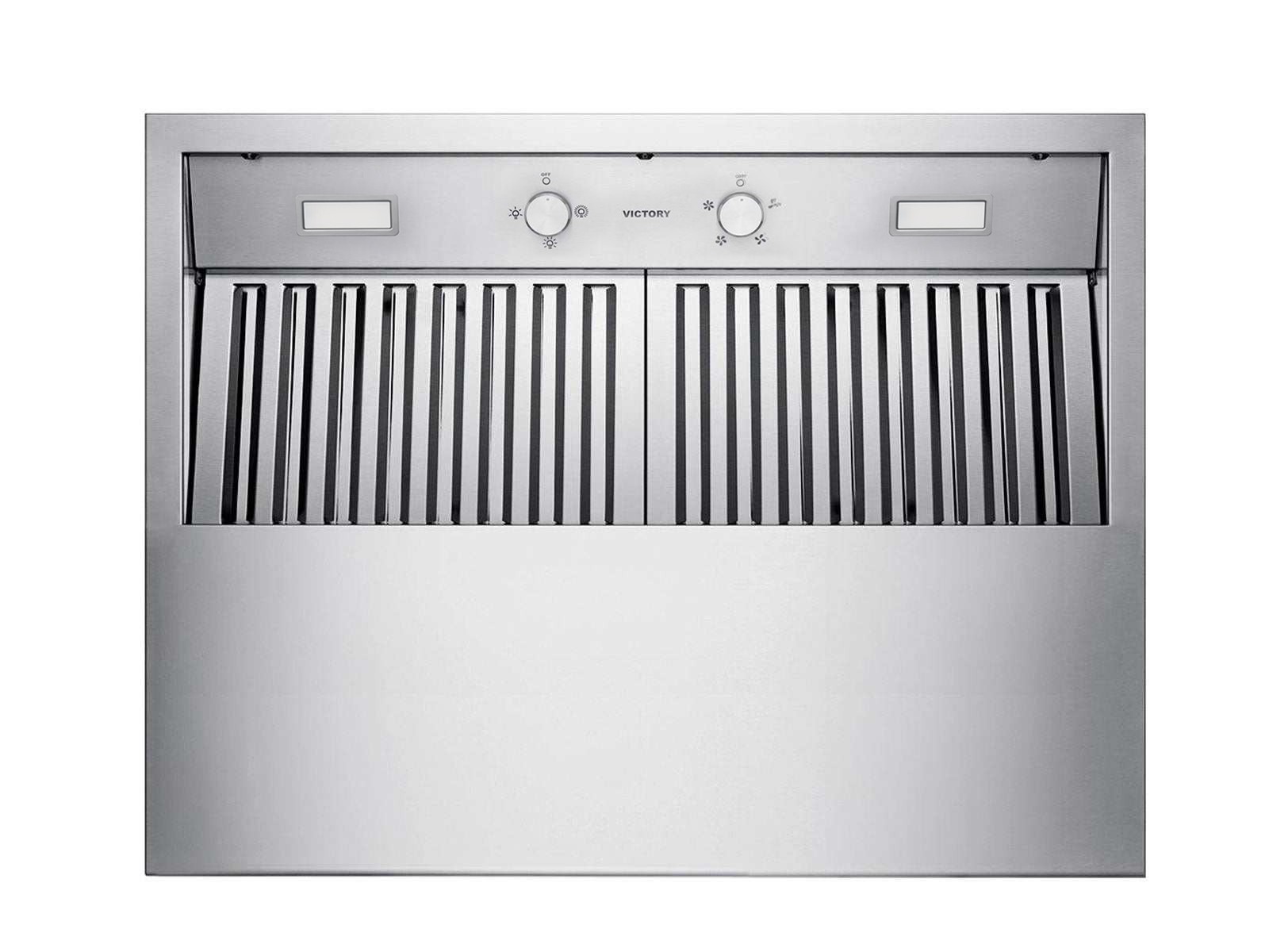 Victory 36 Inch Stainless Steel Twister 1200 CFM Wall Mounted Range Hood