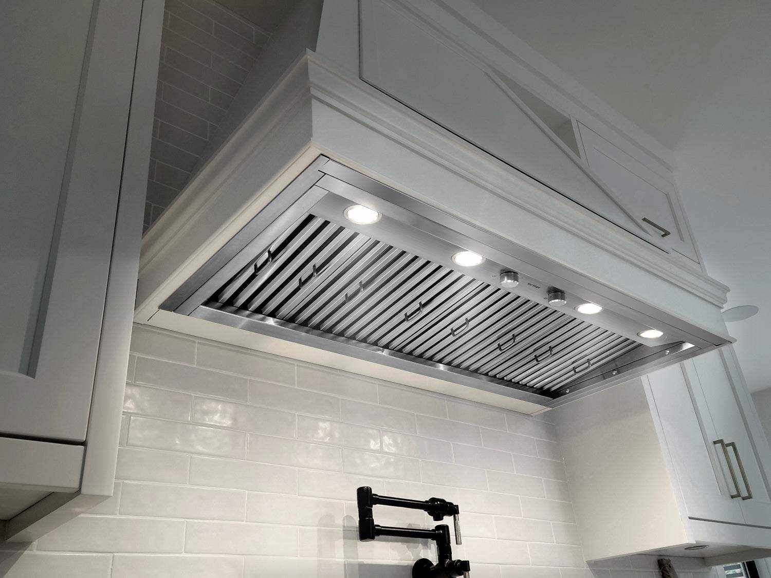 Victory 36 Inch Stainless Steel Typhoon 1200 CFM Wall Mounted Range Hood