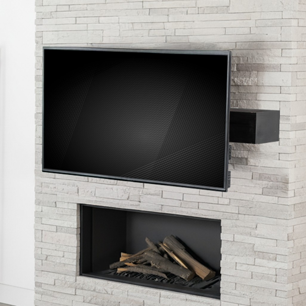 VIVO TV Wall Mount for Fireplace Mantel Installations