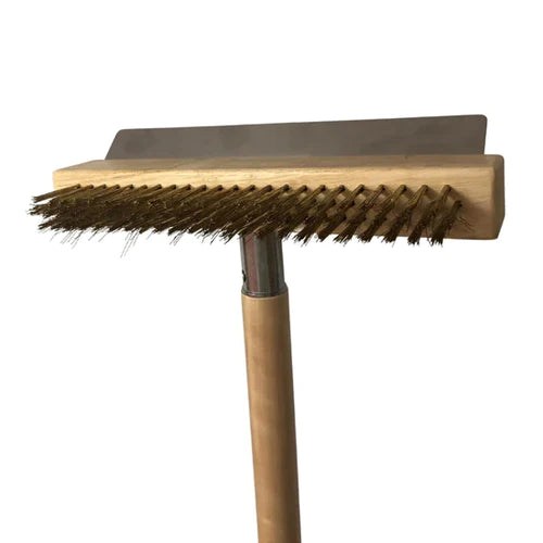 WPPO 36 Inch Wood Fire Pizza Oven Brush and Scraper