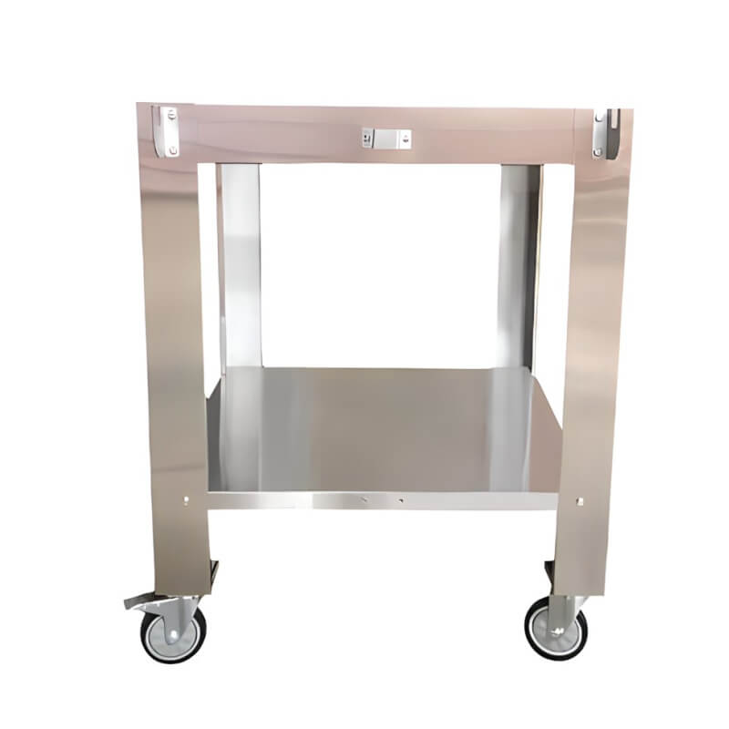 WPPO Stainless Steel Cart for 32 Inch Karma Pizza Ovens