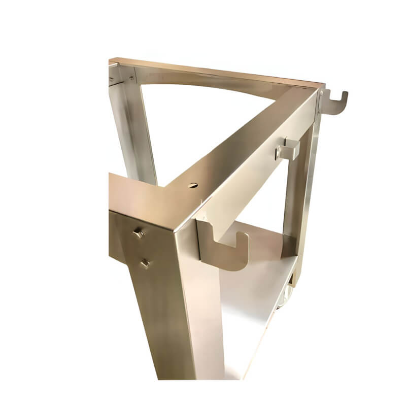 WPPO Stainless Steel Cart for 32 Inch Karma Pizza Ovens