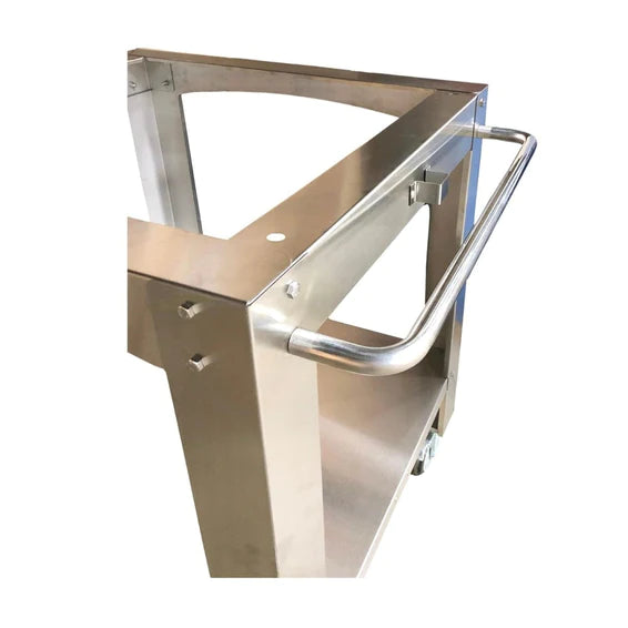 WPPO Stainless Steel Cart for 42 Inch Karma Pizza Ovens