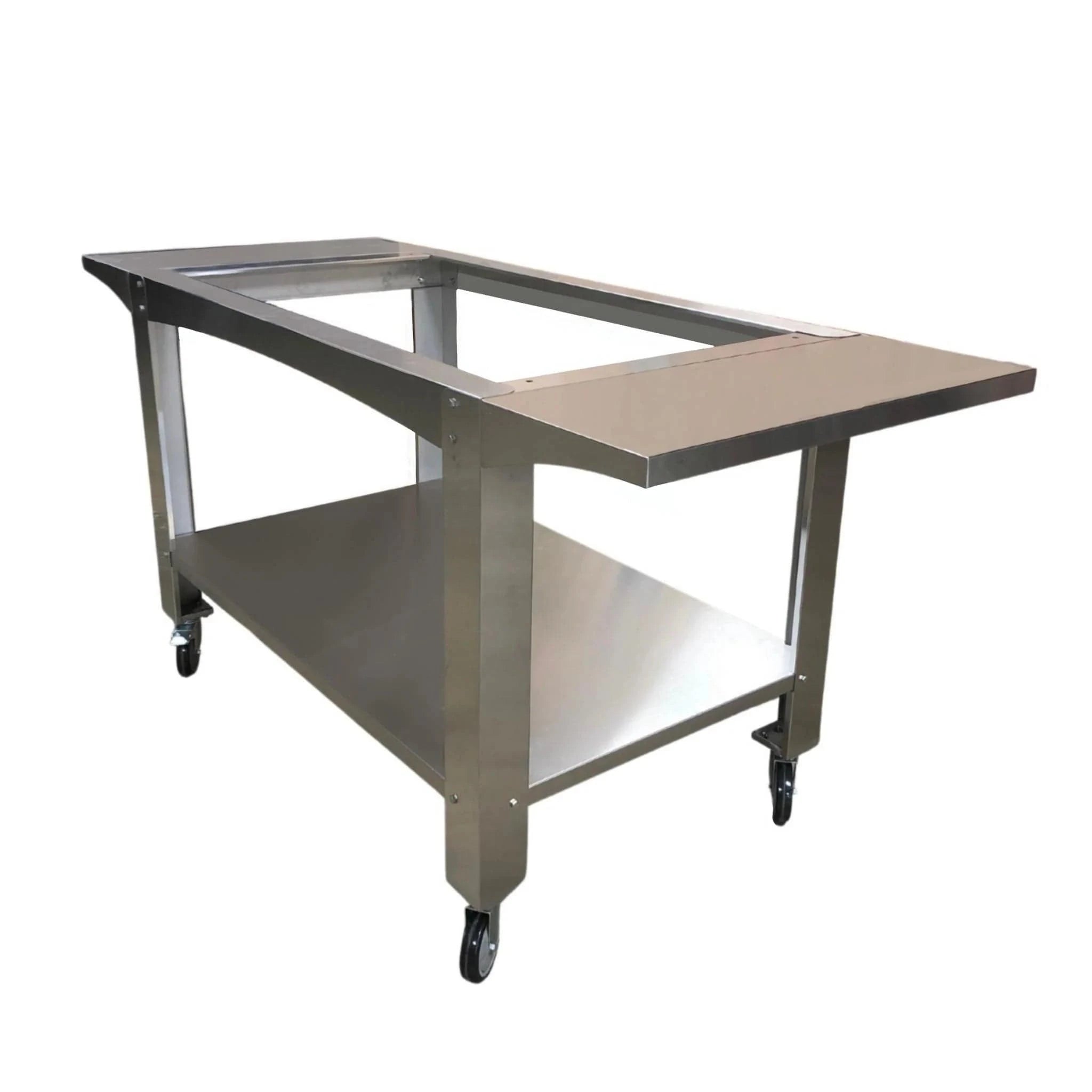 WPPO Stainless Steel Cart for 55 Inch Karma Pizza Ovens