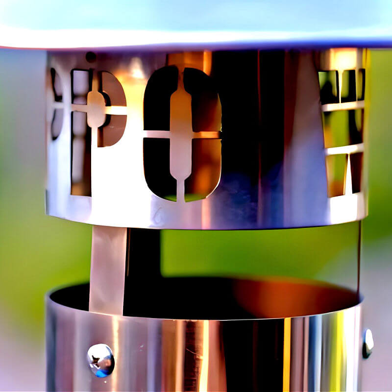 WPPO 32 Inch Karma Stainless Steel Wood Fired Pizza Oven