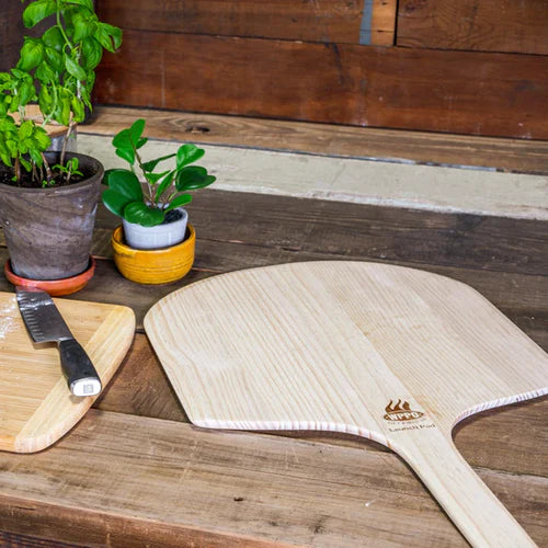 WPPO 14 x 36 Inch New Zealand Hardwood Square Pizza Peel - Set of 2