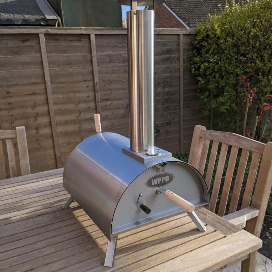 WPPO 32 Inch Lil Luigi Portable Wood Fired Pizza Oven