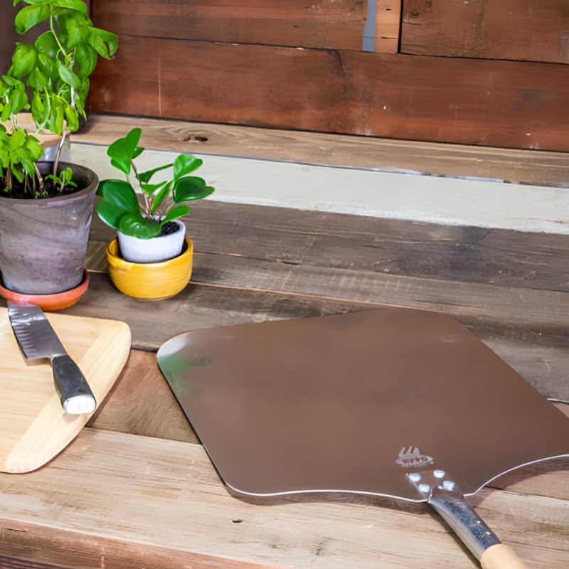 WPPO 16 x 40 Inch Traditional Aluminum Pizza Peel