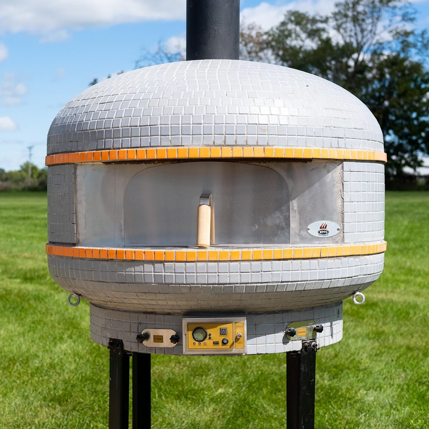 WPPO 40 Inch Lava Professional Digital Wood Fired Pizza Oven