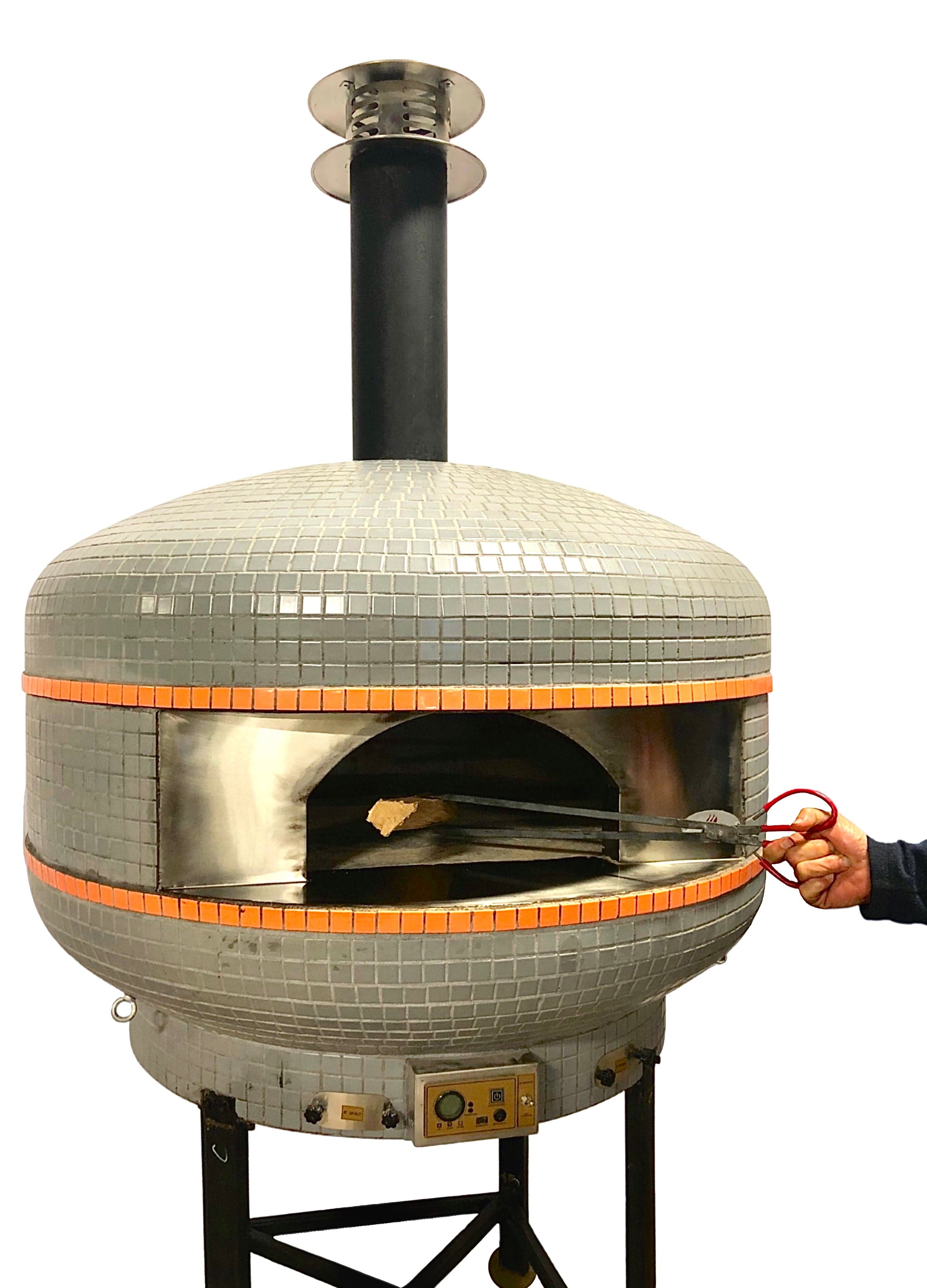 WPPO 40 Inch Lava Professional Digital Wood Fired Pizza Oven