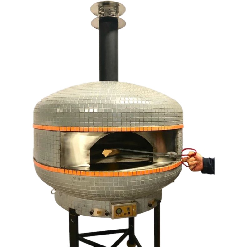 WPPO 40 Inch Lava Professional Digital Wood Fired Pizza Oven