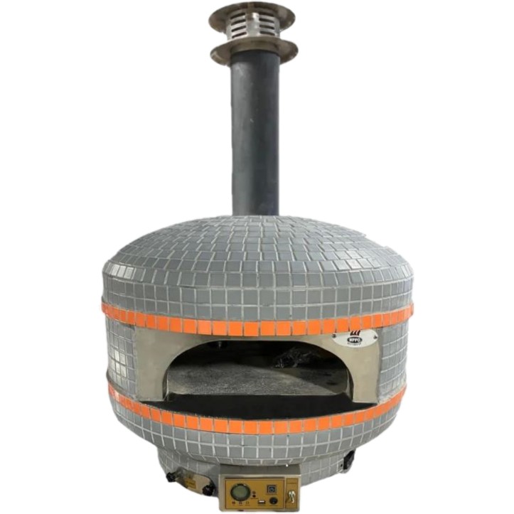 WPPO 48 Inch Lava Professional Digital Wood Fired Pizza Oven