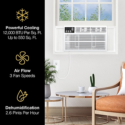 Whirlpool 12K BTU Window Air Conditioner with Remote