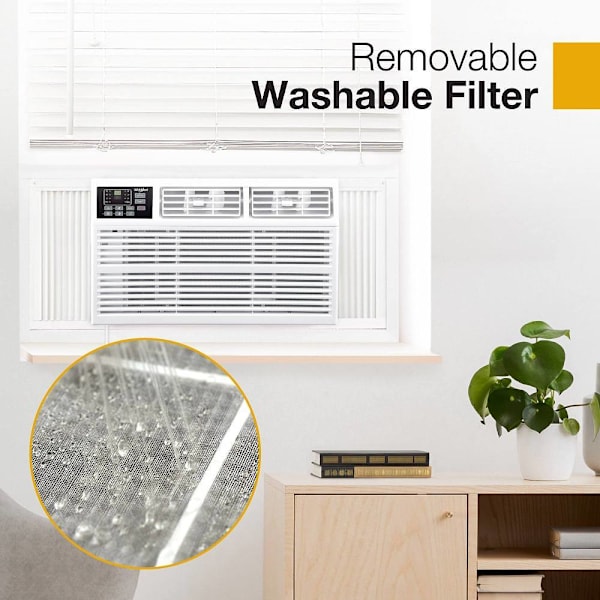 Whirlpool 23.2K BTU Window Air Conditioner with Heater