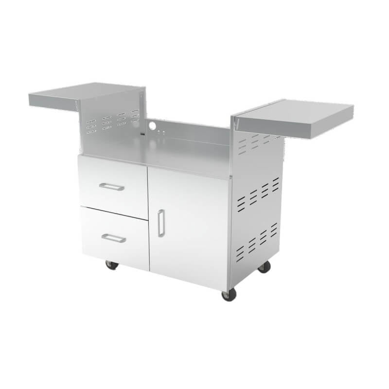 Wildfire Stainless Steel Cart for 42 Inch Ranch Pro Gas Griddles