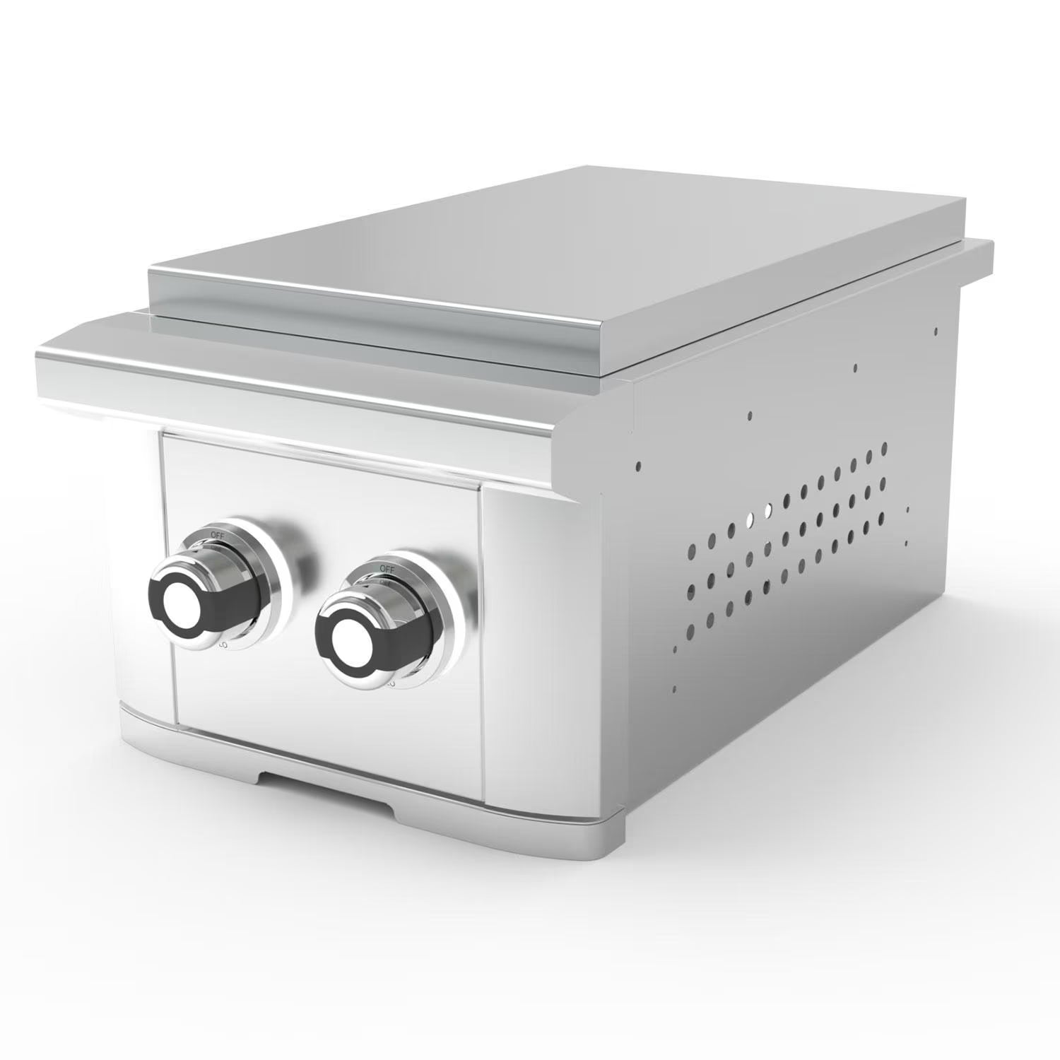 Wildfire Stainless Steel Ranch Pro Double Side Gas Burner